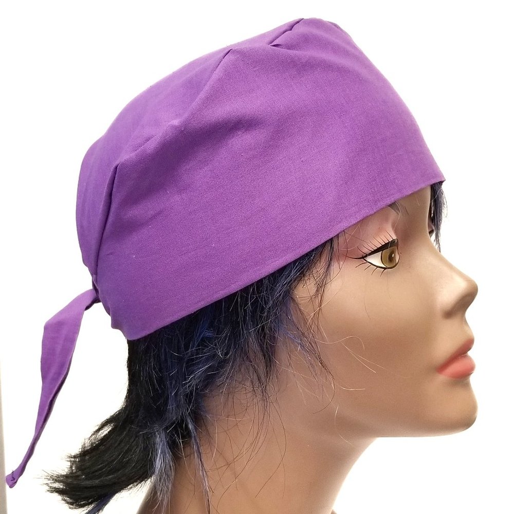 Single purple Surgical Cap
